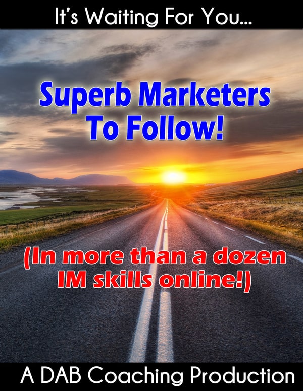 Marketers to Follow bonus