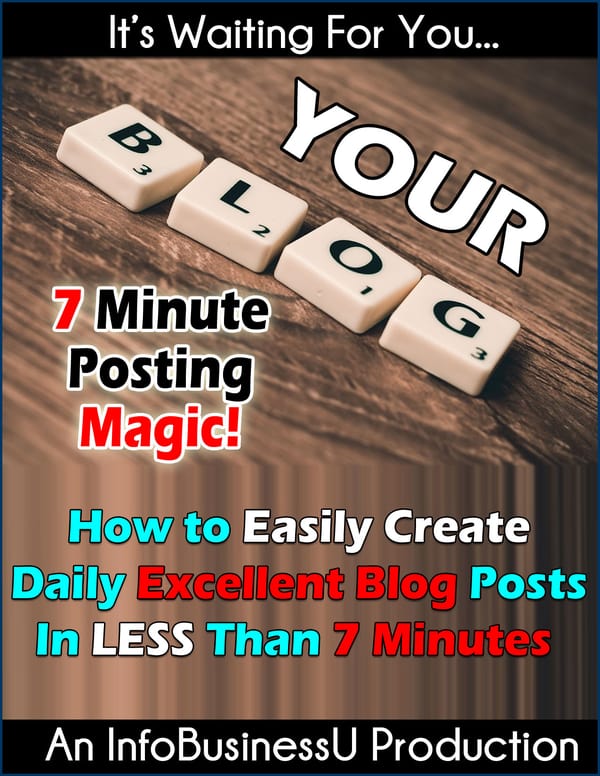 7 Minute Blog Posting Magic